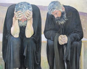 失望した魂 作： Ferdinand Hodler